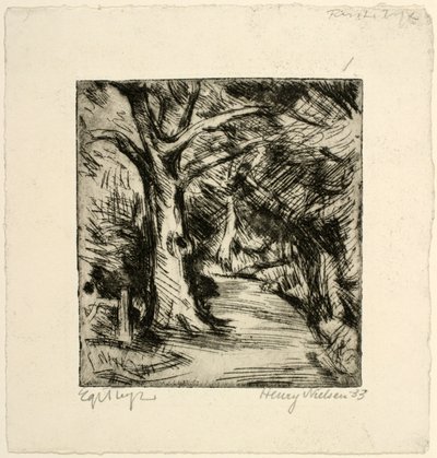 Skovvej. pirinç ormanı by Henry Nielsen