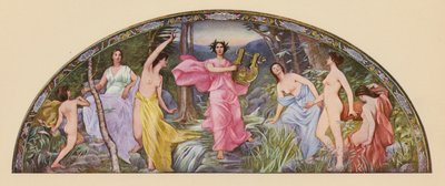 Lirik Şiirin Müziği (renkli lito) by Henry Oliver Walker