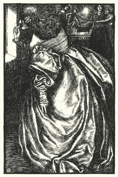Matthew Arnold şiiri: Düşes Marguerite (gravür) by Henry Ospovat