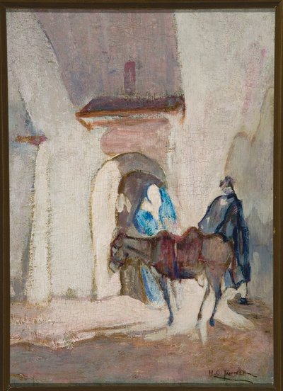 Kudüs'ten uçuş by Henry Ossawa Tanner