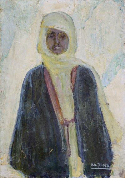 Faslı Adam (panelde yağ) by Henry Ossawa Tanner