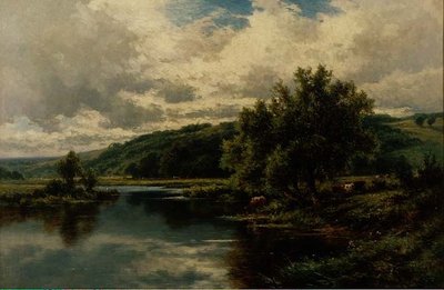 Thames üzerinde Pangbourne by Henry Parker