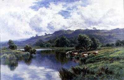 Stratford yakınlarındaki Avon by Henry Parker