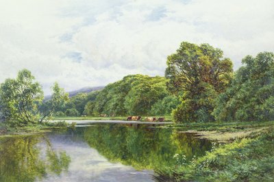 Henley yakınlarındaki Thames by Henry Parker