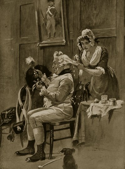 Geçit törenine hazırlanıyor, 1799, 