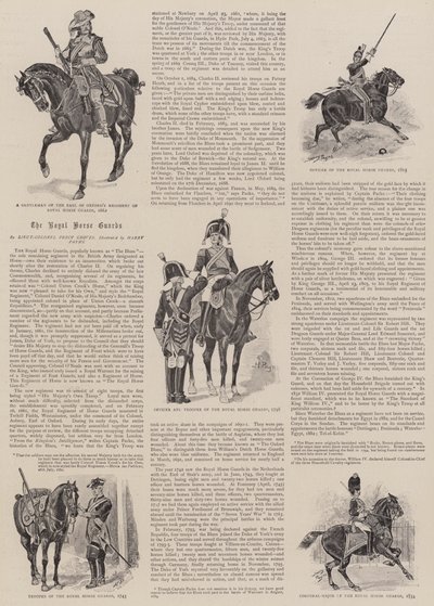 Kraliyet At Muhafızları by Henry Payne