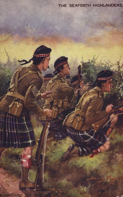 Seaforth Highlanders by Henry Payne