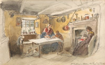 Hooe, Plymouth yakınlarındaki Bayan Bulley's'de by Henry Perlee Parker