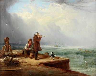 Gözcü, Shields Limanı, 1831 by Henry Perlee Parker