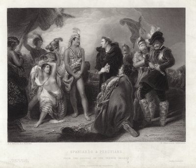 İspanyollar ve Perulular by Henry Perronet Briggs