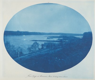 Minn Merrimac'taki Bluffs'tan Akıntıya Bakış by Henry Peter Bosse
