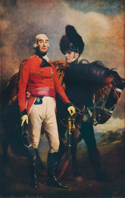 General Francis Rawdon-Hastings, 2. Moira Kontu daha sonra 1. Hastings Markisi, c1813 by Henry Raeburn