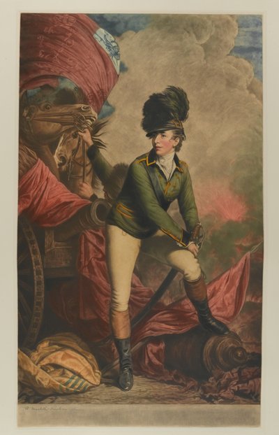 Yarbay Banastre Tarleton by Henry Raeburn