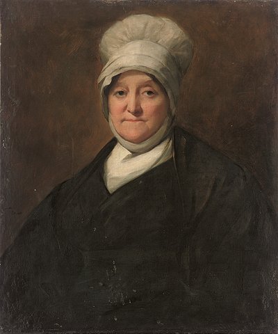 Geleneksel olarak Dame Margaret Anne Taylor olarak tanımlanan bir bayanın portresi by Henry Raeburn