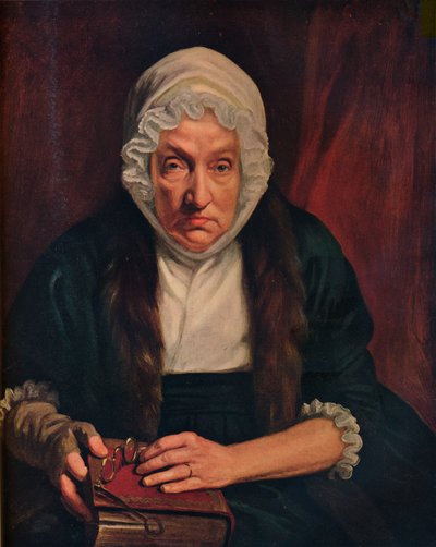 Hon portresi. Bayan Bushell, 17. yüzyıl, 1914 by Henry Raeburn