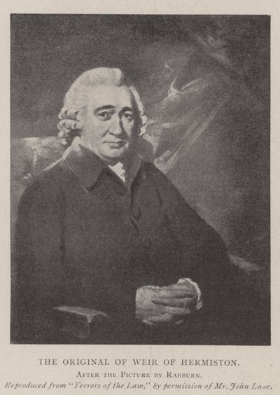 Hermiston Bentinin Orijinali by Henry Raeburn