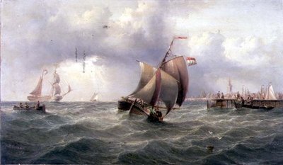 Bir İskeleden Bir Hollanda Pembesi by Henry Redmore