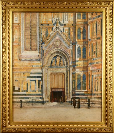 Duomo'nun Güney Kapısı, Floransa, İtalya by Henry Roderick Newman