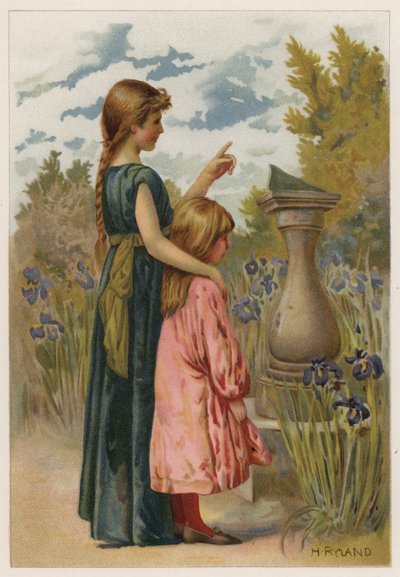 Saat Saat (renkli taş) by Henry Ryland
