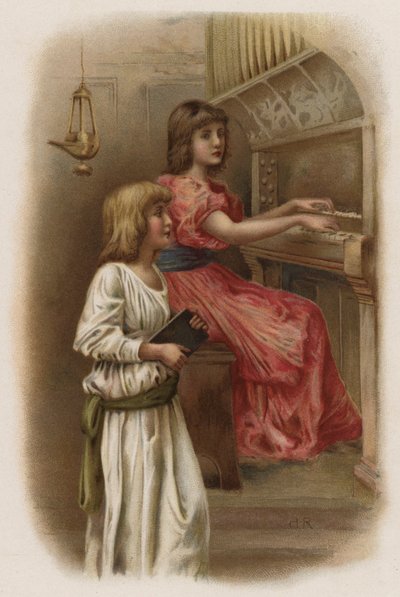 Sabah İlahisi (renkli taş) by Henry Ryland