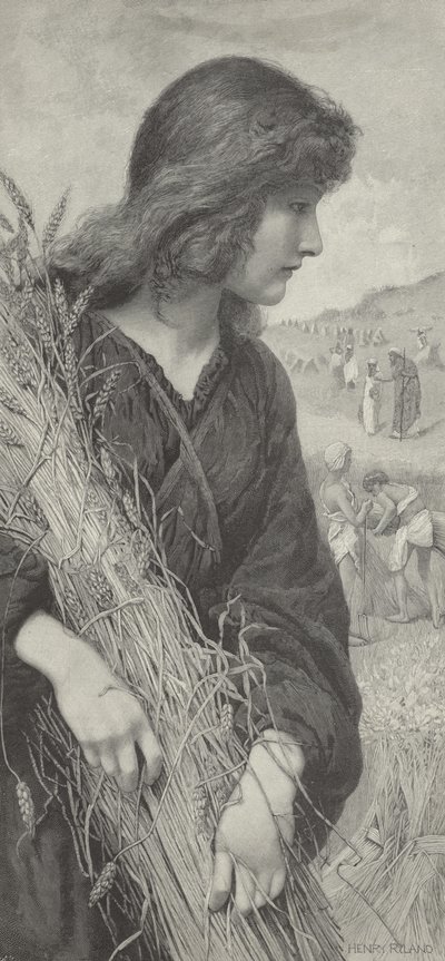 Ruth - Henry Ryland tarafından by Henry Ryland