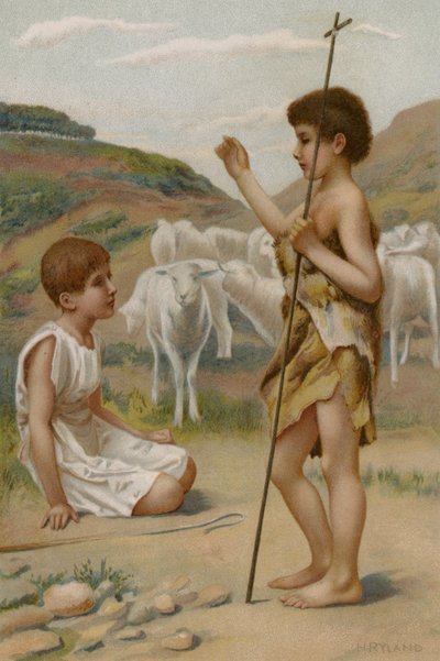 Aziz John Baptist by Henry Ryland