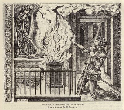 Şövalye Masalı by Henry Ryland