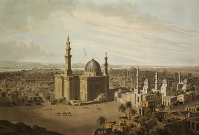Daniel Havell (1785-1826) 1809 tarafından oyulmuş Büyük Kahire