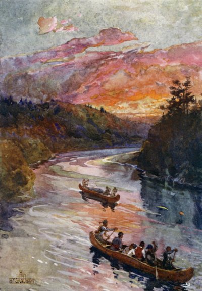 Tatlı suda yolculuk by Henry Sandham