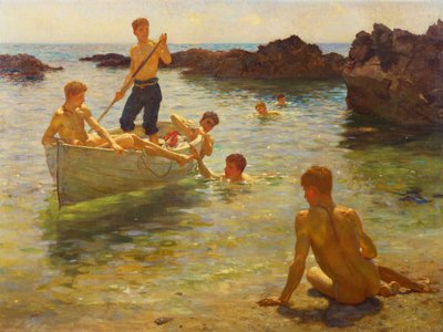 Sabah İhtişamı, 1922 by Henry Scott Tuke
