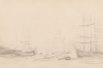 Falmouth Limanı içinde nakliye by Henry Scott Tuke