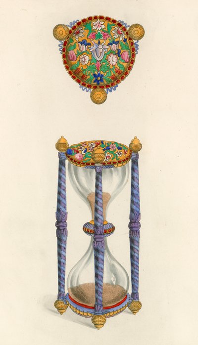 Bir Kum Saati, 17. yüzyıl ortası by Henry Shaw