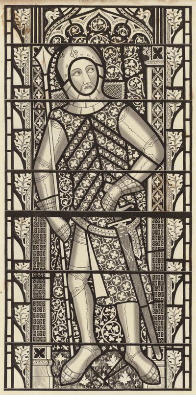 Tewkesbury Abbey Kilisesi'nden Gilbert de Clare, Clare Kontu, yaklaşık 1340 by Henry Shaw