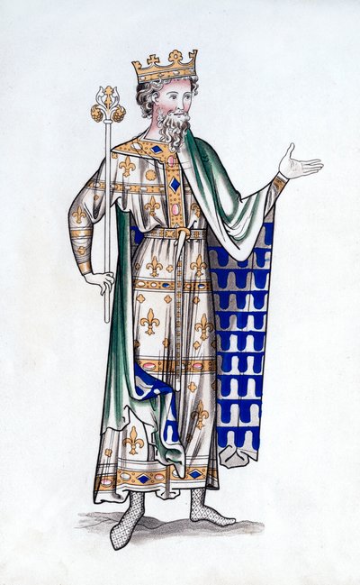 Kral, 12. yüzyılın sonlarında, 1843. by Henry Shaw