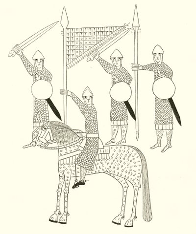 İspanyol Savaşçılar, 11. yüzyılın sonu by Henry Shaw