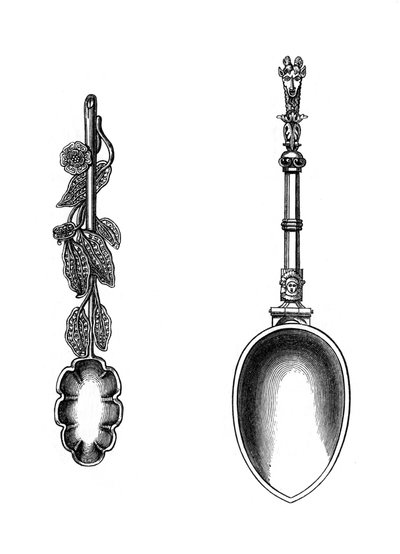 Kaşıklar, 16. yüzyıl, 1843. by Henry Shaw
