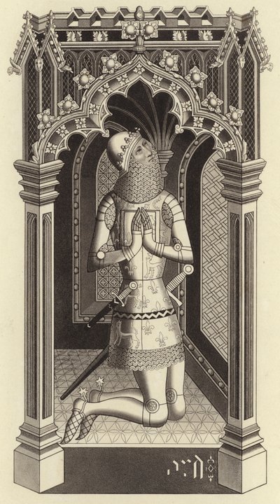 Kara Prens, yaklaşık 1355, Westminster