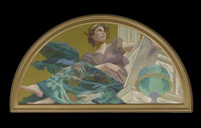 Astronomi İlhamı, 1893 by Henry Siddons Mowbray