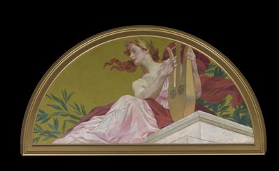 Lirik Şiirin İlham Perisi, 1893 by Henry Siddons Mowbray