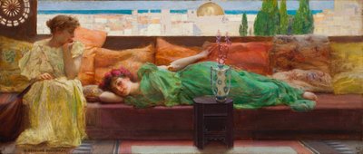 dinlenmek by Henry Siddons Mowbray