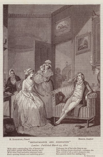 Geçen Yüzyılda Giyinme, Görgü ve Sanat by Henry Singleton