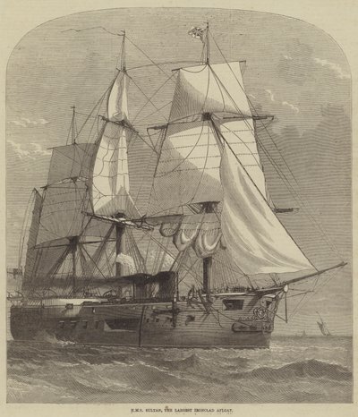 HMS Sultan, Ayakta Kalan En Büyük Zırhlı by Henry Spernon Tozer
