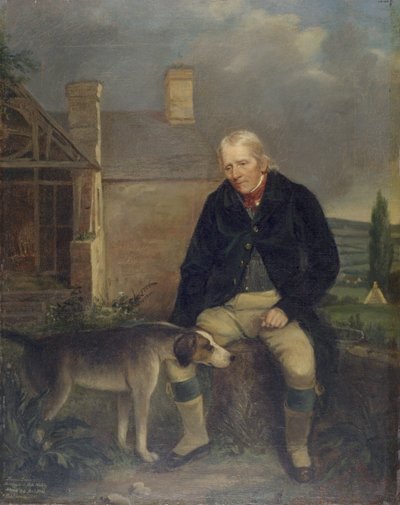 Thomas Lewis, Cefn Mable Avcısı, 84 yaşında by Henry Spurrier Parkman