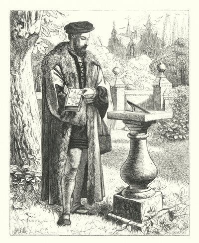 Sessiz Bir Zihin (gravür) by Henry Stacey (after) Marks