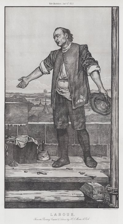 Emek (gravür) by Henry Stacey (after) Marks