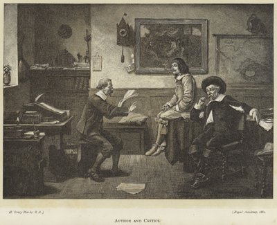 Author and critic  by Henry Stacey Marks