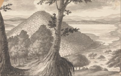 Vico Gölü by Henry Swinburne