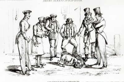 Dog Fight, 1824   by Henry Thomas Alken