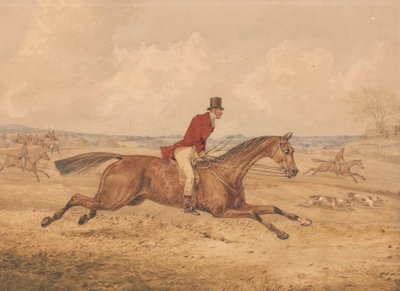 Çarpıcı Bir Hızla Devam Etmek by Henry Thomas Alken