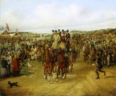 Derbiye gitmek, by Henry Thomas Alken